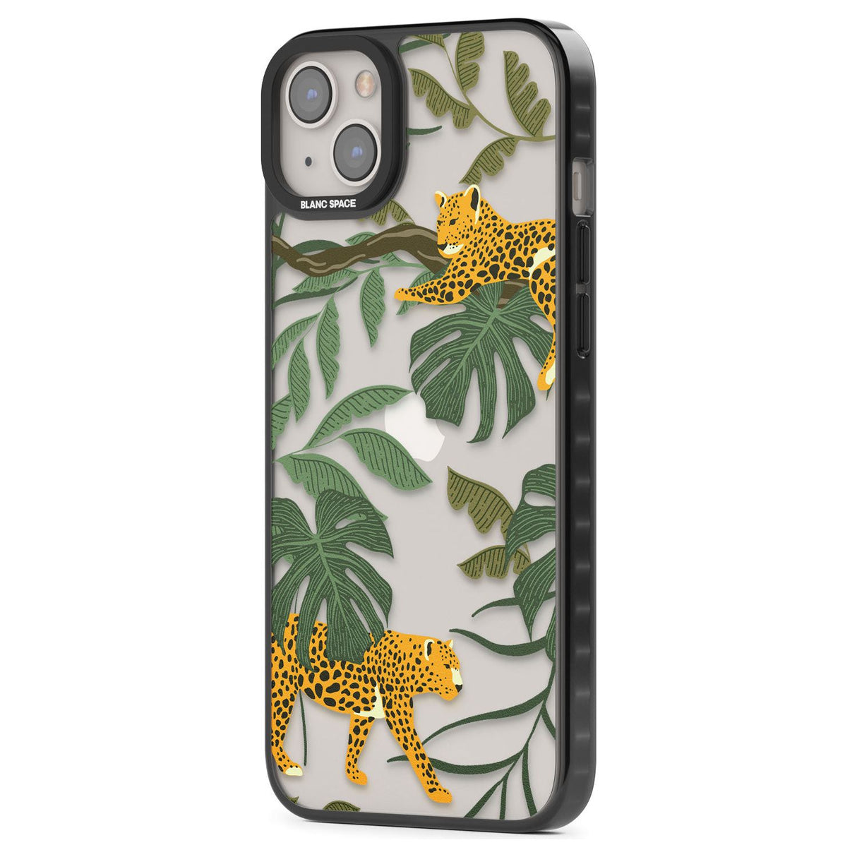 Two Jaguars & Foliage Jungle Cat Pattern