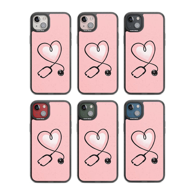 Medical Inspired Design Stethoscope Heart Phone Case iPhone 15 Pro Max / Black Impact Case,iPhone 15 Plus / Black Impact Case,iPhone 15 Pro / Black Impact Case,iPhone 15 / Black Impact Case,iPhone 15 Pro Max / Impact Case,iPhone 15 Plus / Impact Case,iPhone 15 Pro / Impact Case,iPhone 15 / Impact Case,iPhone 15 Pro Max / Magsafe Black Impact Case,iPhone 15 Plus / Magsafe Black Impact Case,iPhone 15 Pro / Magsafe Black Impact Case,iPhone 15 / Magsafe Black Impact Case,iPhone 14 Pro Max / Black Impact Case,iP