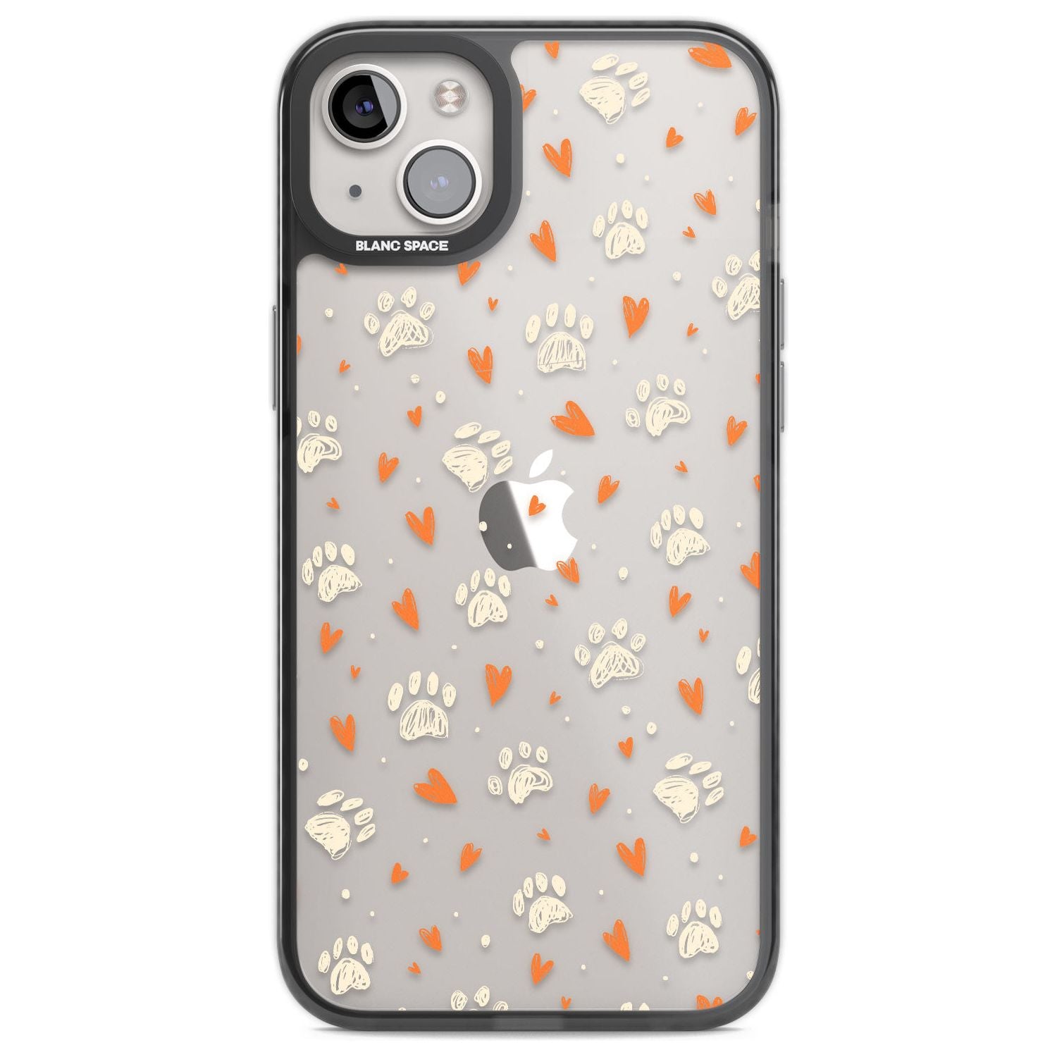 Paws & Hearts Pattern (Clear)