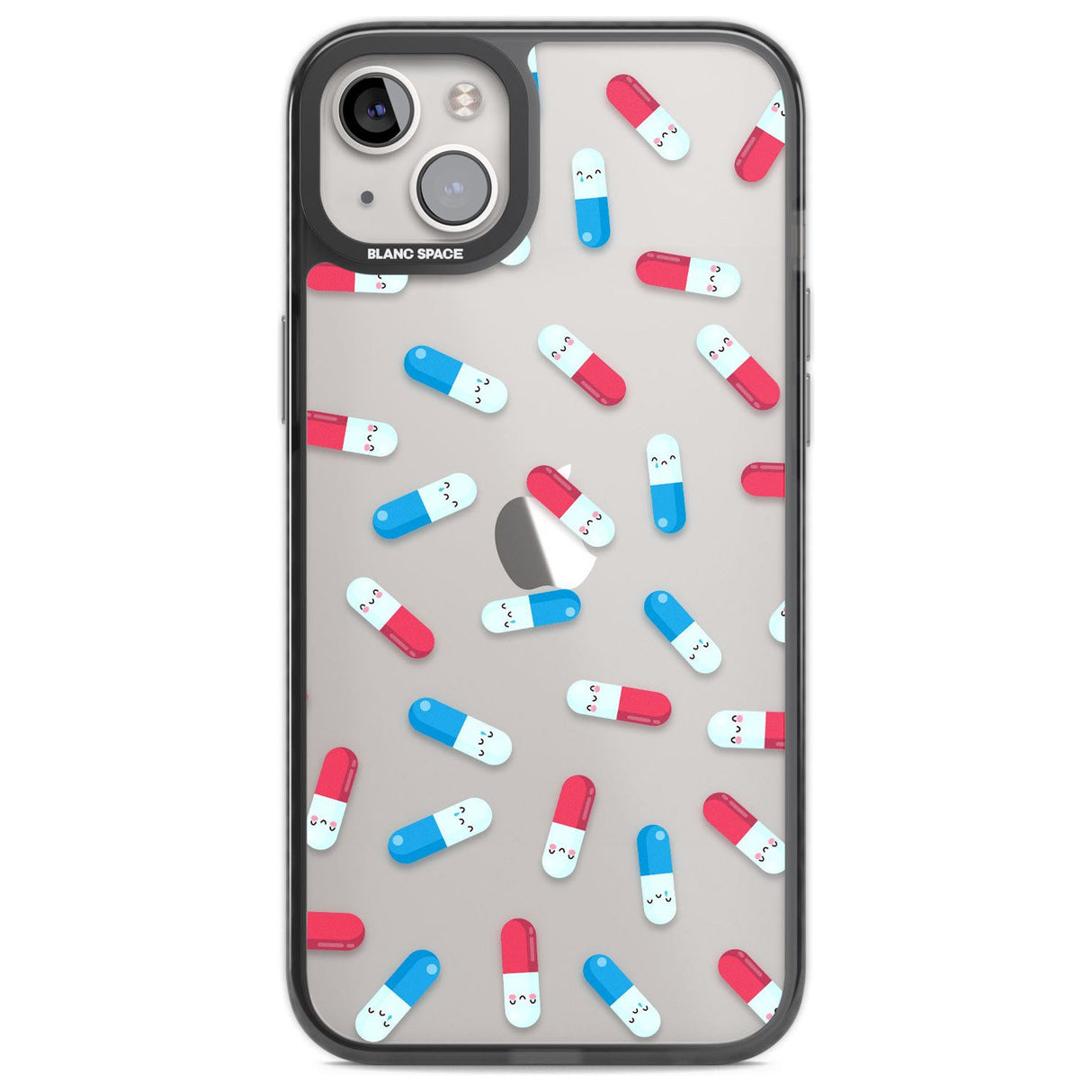 Kawaii Pill PatternPhone Case for iPhone 14 Plus