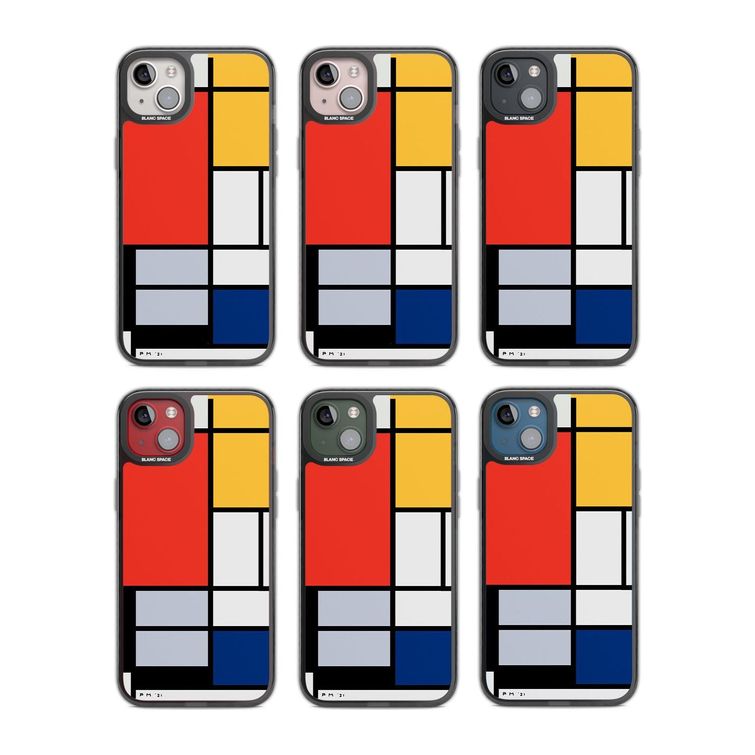 Piet Mondrian's Composition