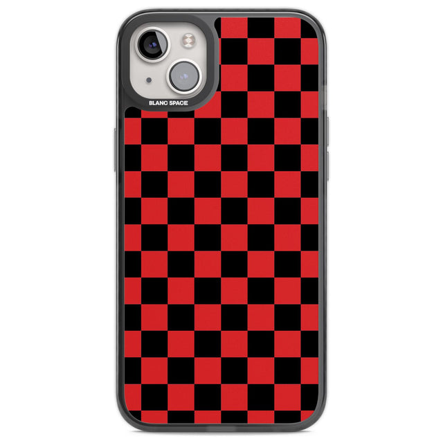 Red Black Checkered