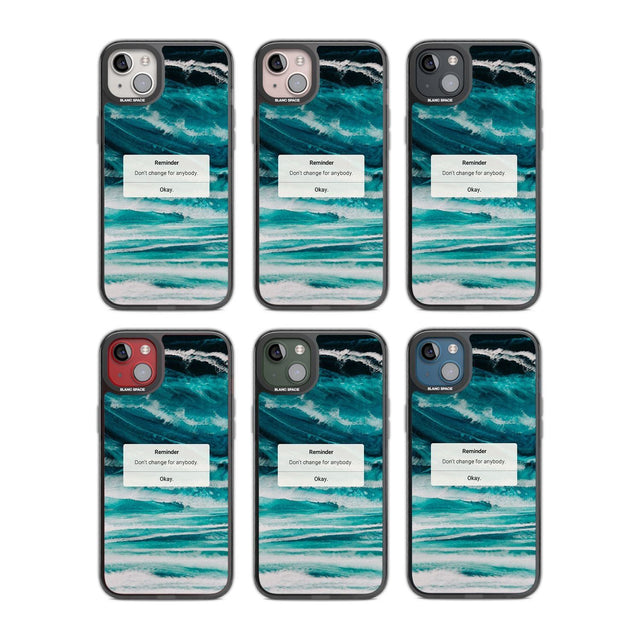 "Don't Change" iPhone Reminder Phone Case iPhone 15 Pro Max / Black Impact Case,iPhone 15 Plus / Black Impact Case,iPhone 15 Pro / Black Impact Case,iPhone 15 / Black Impact Case,iPhone 15 Pro Max / Impact Case,iPhone 15 Plus / Impact Case,iPhone 15 Pro / Impact Case,iPhone 15 / Impact Case,iPhone 15 Pro Max / Magsafe Black Impact Case,iPhone 15 Plus / Magsafe Black Impact Case,iPhone 15 Pro / Magsafe Black Impact Case,iPhone 15 / Magsafe Black Impact Case,iPhone 14 Pro Max / Black Impact Case,iPhone 14 Plu