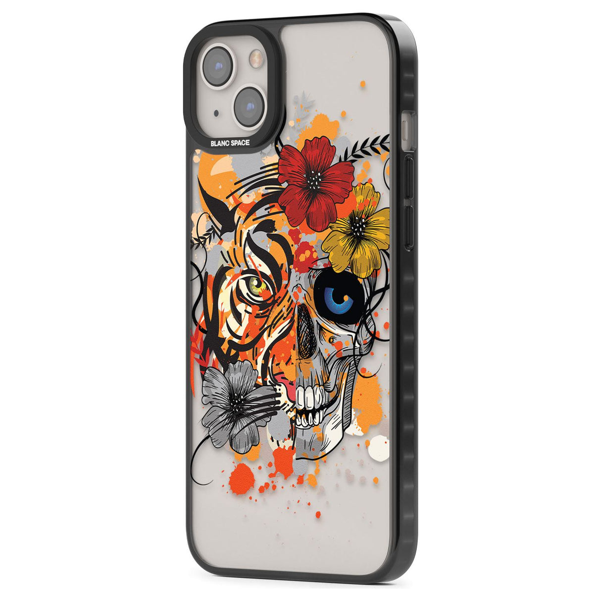 Sugar Skull Tiger Floral