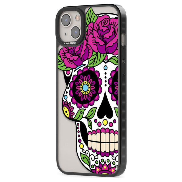 Purple Floral Sugar Skull