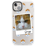 Personalised American Curl Photo Custom Phone Case iPhone 14 Plus / Impact Case Blanc Space