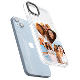 Personalised Heart Photo GridPhone Case for iPhone 14 Plus