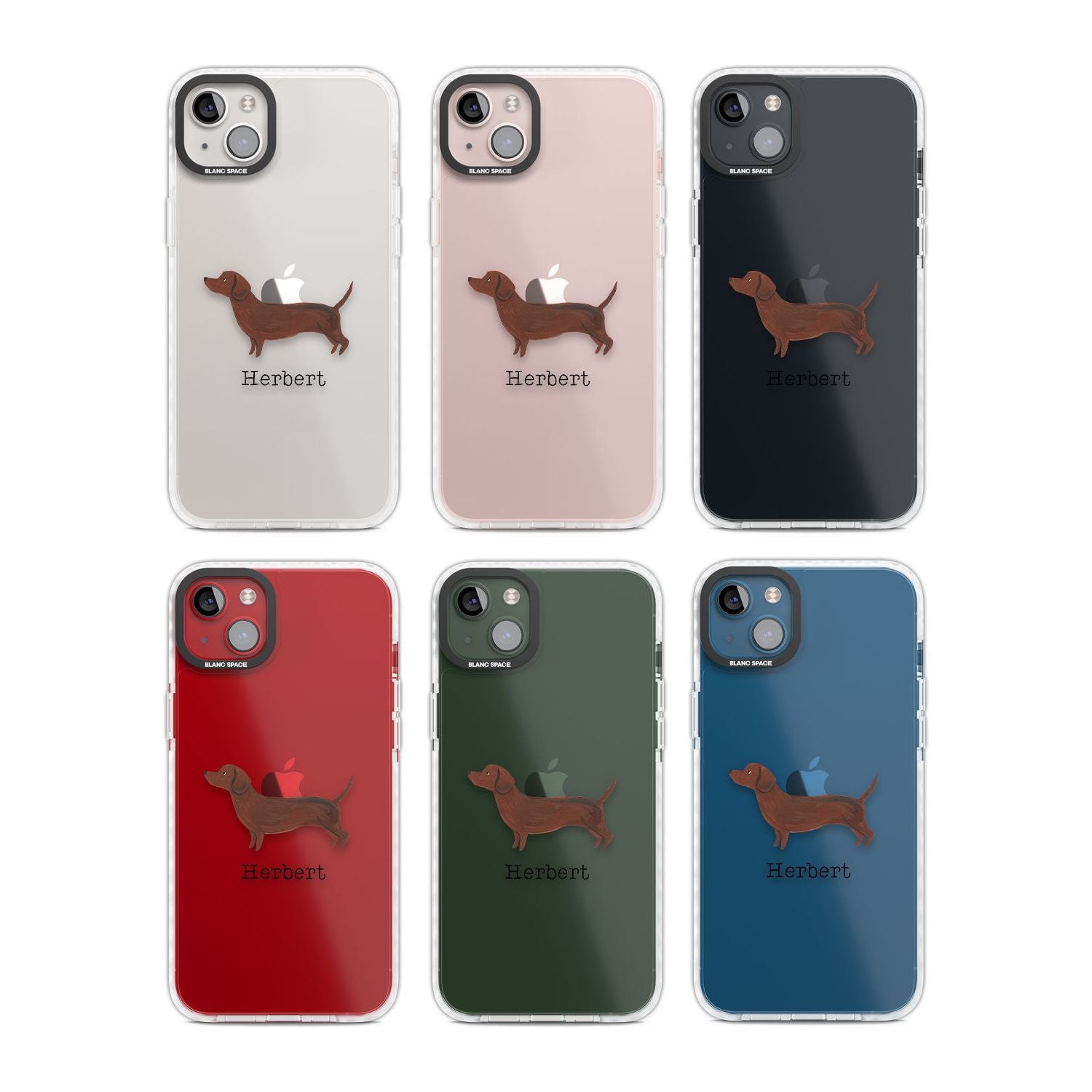Personalised Hand Painted Sausage Dog