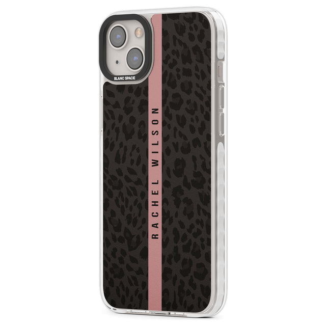 Personalised Pink Stripe Leopard Pattern Custom Phone Case iPhone 15 Pro Max / Black Impact Case,iPhone 15 Plus / Black Impact Case,iPhone 15 Pro / Black Impact Case,iPhone 15 / Black Impact Case,iPhone 15 Pro Max / Impact Case,iPhone 15 Plus / Impact Case,iPhone 15 Pro / Impact Case,iPhone 15 / Impact Case,iPhone 15 Pro Max / Magsafe Black Impact Case,iPhone 15 Plus / Magsafe Black Impact Case,iPhone 15 Pro / Magsafe Black Impact Case,iPhone 15 / Magsafe Black Impact Case,iPhone 14 Pro Max / Black Impact C