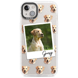 Personalised Labrador, Tan - Dog Photo Custom Phone Case iPhone 14 Plus / Impact Case Blanc Space