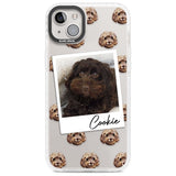 Personalised Cockapoo, Brown - Dog Photo Custom Phone Case iPhone 14 Plus / Impact Case Blanc Space