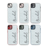 Personalised Vertical Cursive & Dots Custom Phone Case iPhone 15 Pro Max / Black Impact Case,iPhone 15 Plus / Black Impact Case,iPhone 15 Pro / Black Impact Case,iPhone 15 / Black Impact Case,iPhone 15 Pro Max / Impact Case,iPhone 15 Plus / Impact Case,iPhone 15 Pro / Impact Case,iPhone 15 / Impact Case,iPhone 15 Pro Max / Magsafe Black Impact Case,iPhone 15 Plus / Magsafe Black Impact Case,iPhone 15 Pro / Magsafe Black Impact Case,iPhone 15 / Magsafe Black Impact Case,iPhone 14 Pro Max / Black Impact Case,