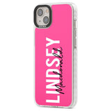 Personalised Bold Name: Pink Custom Phone Case iPhone 15 Pro Max / Black Impact Case,iPhone 15 Plus / Black Impact Case,iPhone 15 Pro / Black Impact Case,iPhone 15 / Black Impact Case,iPhone 15 Pro Max / Impact Case,iPhone 15 Plus / Impact Case,iPhone 15 Pro / Impact Case,iPhone 15 / Impact Case,iPhone 15 Pro Max / Magsafe Black Impact Case,iPhone 15 Plus / Magsafe Black Impact Case,iPhone 15 Pro / Magsafe Black Impact Case,iPhone 15 / Magsafe Black Impact Case,iPhone 14 Pro Max / Black Impact Case,iPhone 1