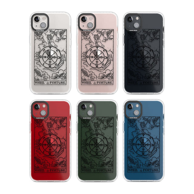 Personalised Wheel of Fortune Tarot Card - Transparent Custom Phone Case iPhone 15 Pro Max / Black Impact Case,iPhone 15 Plus / Black Impact Case,iPhone 15 Pro / Black Impact Case,iPhone 15 / Black Impact Case,iPhone 15 Pro Max / Impact Case,iPhone 15 Plus / Impact Case,iPhone 15 Pro / Impact Case,iPhone 15 / Impact Case,iPhone 15 Pro Max / Magsafe Black Impact Case,iPhone 15 Plus / Magsafe Black Impact Case,iPhone 15 Pro / Magsafe Black Impact Case,iPhone 15 / Magsafe Black Impact Case,iPhone 14 Pro Max / 