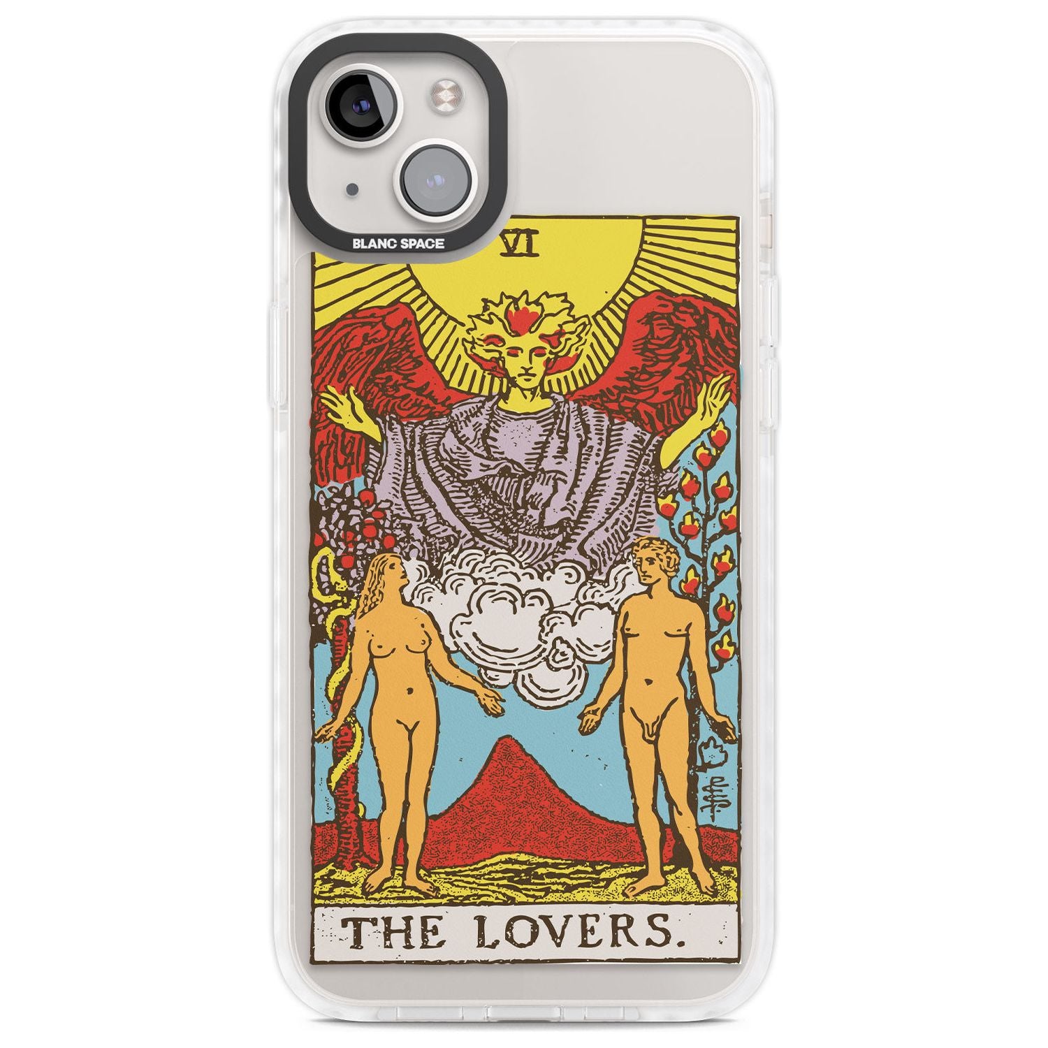 Personalised The Lovers Tarot Card - Colour