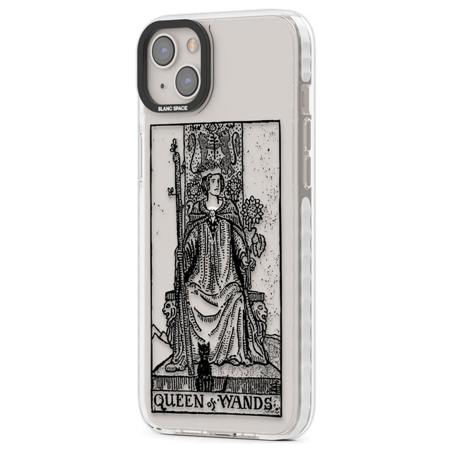 Personalised Queen of Wands Tarot Card - Transparent Custom Phone Case iPhone 15 Pro Max / Black Impact Case,iPhone 15 Plus / Black Impact Case,iPhone 15 Pro / Black Impact Case,iPhone 15 / Black Impact Case,iPhone 15 Pro Max / Impact Case,iPhone 15 Plus / Impact Case,iPhone 15 Pro / Impact Case,iPhone 15 / Impact Case,iPhone 15 Pro Max / Magsafe Black Impact Case,iPhone 15 Plus / Magsafe Black Impact Case,iPhone 15 Pro / Magsafe Black Impact Case,iPhone 15 / Magsafe Black Impact Case,iPhone 14 Pro Max / Bl