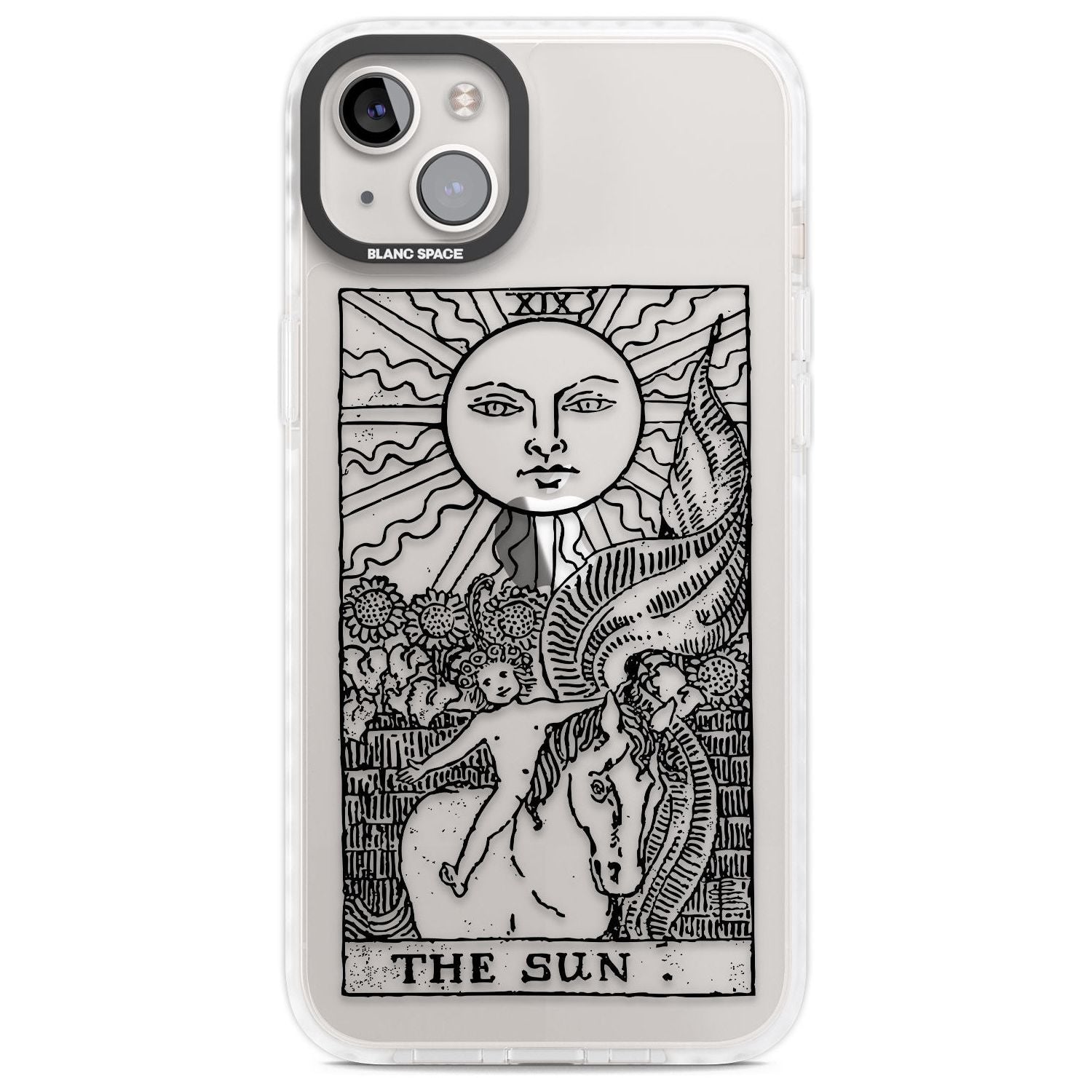 Personalised The Sun Tarot Card - Transparent