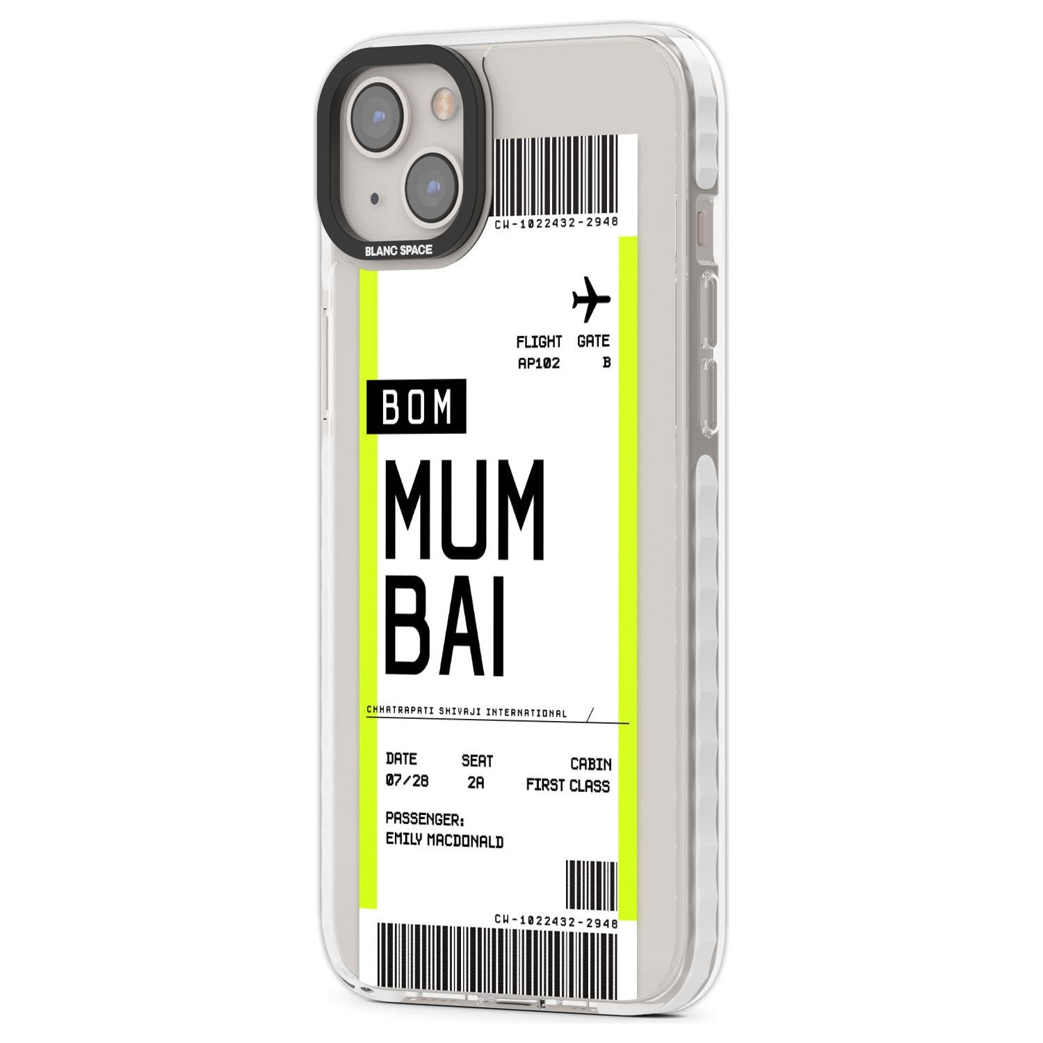 Personalised Mumbai Boarding Pass
