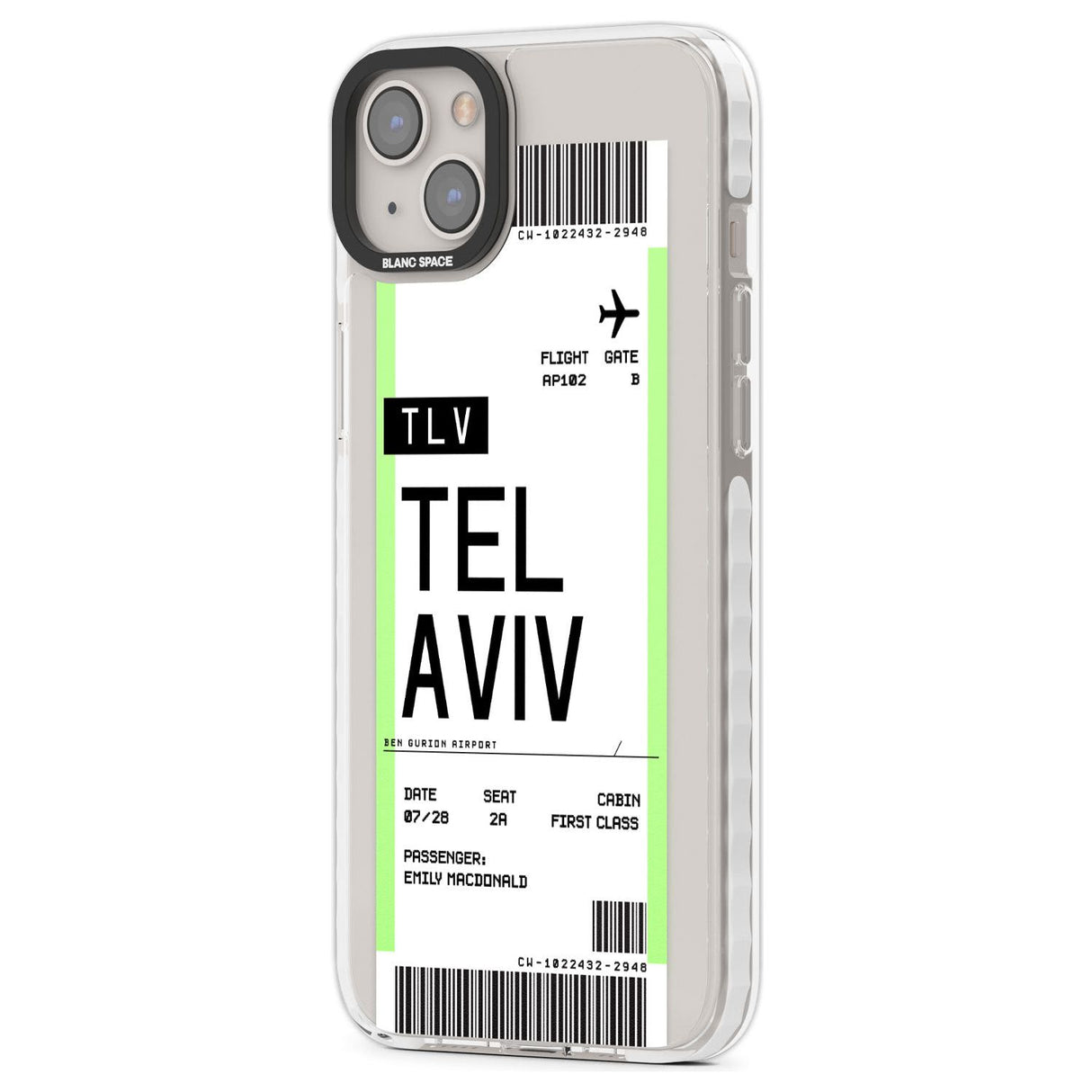 Personalised Tel Aviv Boarding Pass Custom Phone Case iPhone 15 Pro Max / Black Impact Case,iPhone 15 Plus / Black Impact Case,iPhone 15 Pro / Black Impact Case,iPhone 15 / Black Impact Case,iPhone 15 Pro Max / Impact Case,iPhone 15 Plus / Impact Case,iPhone 15 Pro / Impact Case,iPhone 15 / Impact Case,iPhone 15 Pro Max / Magsafe Black Impact Case,iPhone 15 Plus / Magsafe Black Impact Case,iPhone 15 Pro / Magsafe Black Impact Case,iPhone 15 / Magsafe Black Impact Case,iPhone 14 Pro Max / Black Impact Case,i