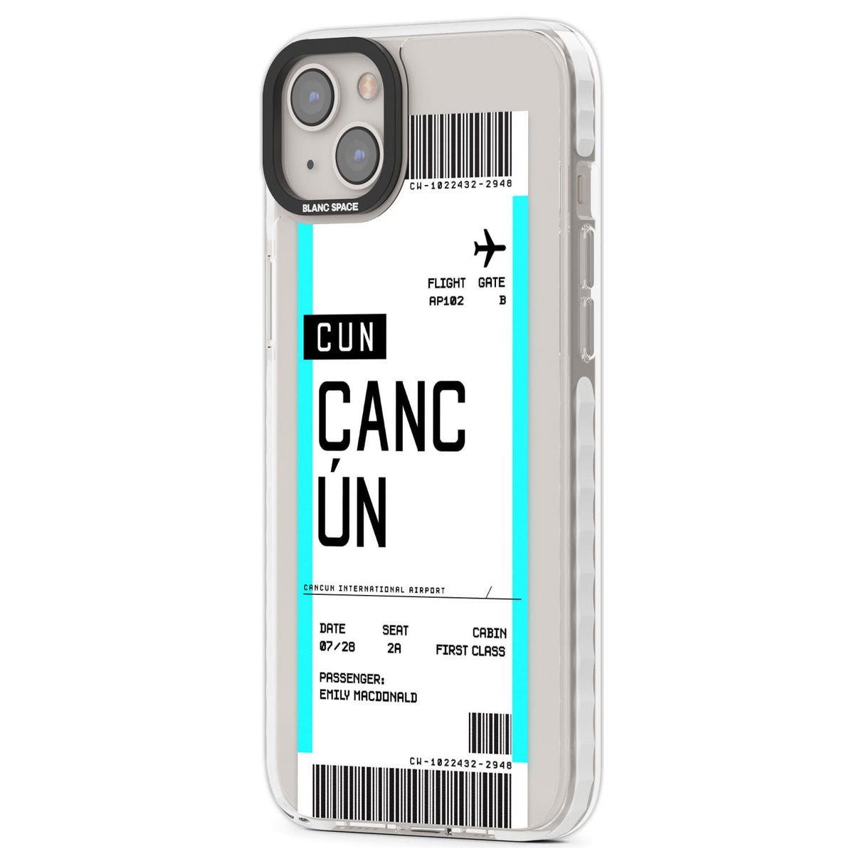 Personalised Cancún Boarding Pass Custom Phone Case iPhone 15 Pro Max / Black Impact Case,iPhone 15 Plus / Black Impact Case,iPhone 15 Pro / Black Impact Case,iPhone 15 / Black Impact Case,iPhone 15 Pro Max / Impact Case,iPhone 15 Plus / Impact Case,iPhone 15 Pro / Impact Case,iPhone 15 / Impact Case,iPhone 15 Pro Max / Magsafe Black Impact Case,iPhone 15 Plus / Magsafe Black Impact Case,iPhone 15 Pro / Magsafe Black Impact Case,iPhone 15 / Magsafe Black Impact Case,iPhone 14 Pro Max / Black Impact Case,iPh