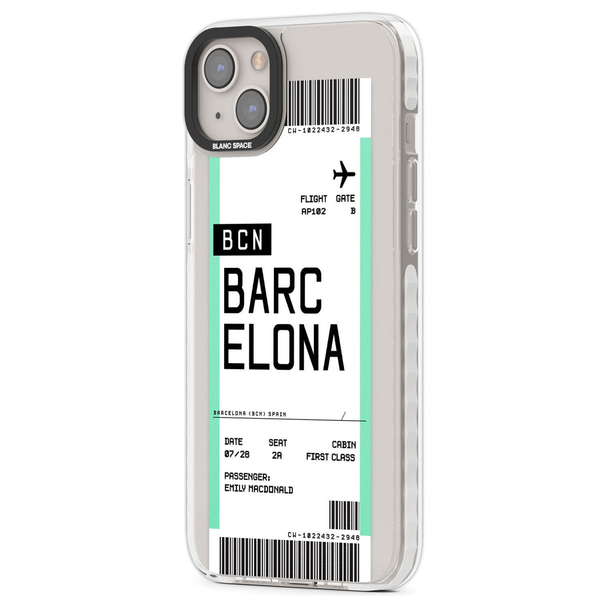 Personalised Barcelona Boarding Pass Custom Phone Case iPhone 15 Pro Max / Black Impact Case,iPhone 15 Plus / Black Impact Case,iPhone 15 Pro / Black Impact Case,iPhone 15 / Black Impact Case,iPhone 15 Pro Max / Impact Case,iPhone 15 Plus / Impact Case,iPhone 15 Pro / Impact Case,iPhone 15 / Impact Case,iPhone 15 Pro Max / Magsafe Black Impact Case,iPhone 15 Plus / Magsafe Black Impact Case,iPhone 15 Pro / Magsafe Black Impact Case,iPhone 15 / Magsafe Black Impact Case,iPhone 14 Pro Max / Black Impact Case,