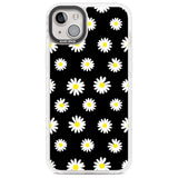 White Daisy Pattern (Black)