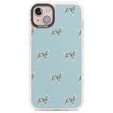 Dalmation Dog Pattern Phone Case iPhone 14 Plus / Impact Case Blanc Space