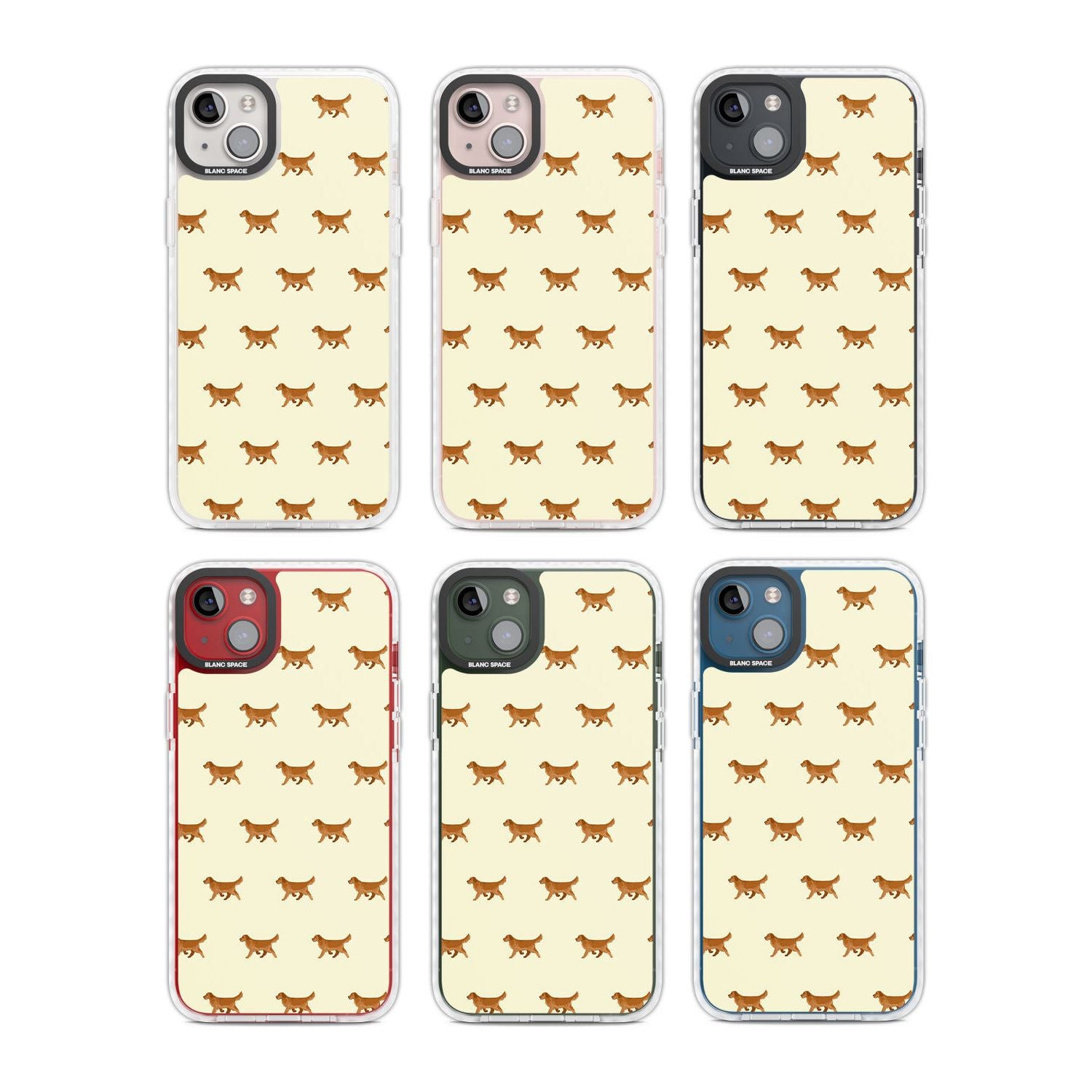 Golden Retriever Dog Pattern