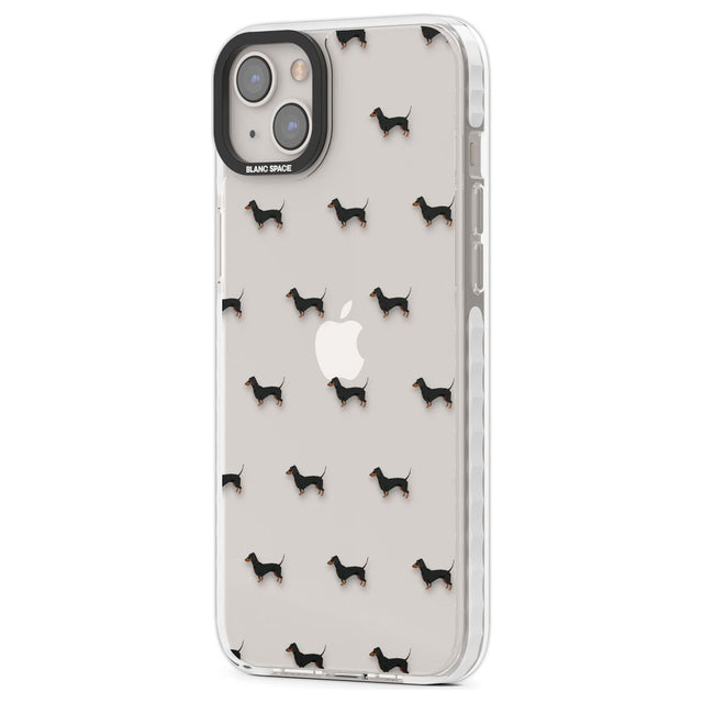 Dachshund Dog Pattern Clear Phone Case iPhone 15 Pro Max / Black Impact Case,iPhone 15 Plus / Black Impact Case,iPhone 15 Pro / Black Impact Case,iPhone 15 / Black Impact Case,iPhone 15 Pro Max / Impact Case,iPhone 15 Plus / Impact Case,iPhone 15 Pro / Impact Case,iPhone 15 / Impact Case,iPhone 15 Pro Max / Magsafe Black Impact Case,iPhone 15 Plus / Magsafe Black Impact Case,iPhone 15 Pro / Magsafe Black Impact Case,iPhone 15 / Magsafe Black Impact Case,iPhone 14 Pro Max / Black Impact Case,iPhone 14 Plus /