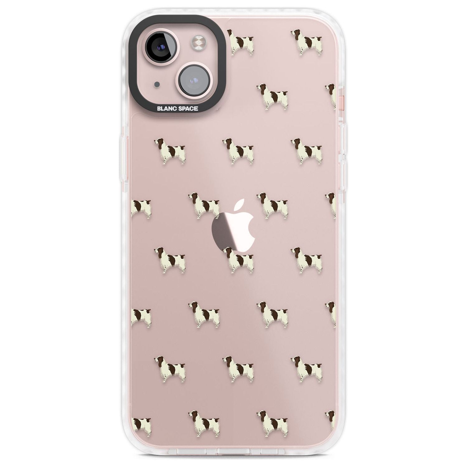 English Springer Spaniel Dog Pattern Clear
