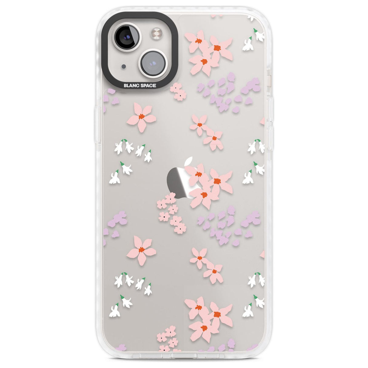 Pink & Purple Flower Mix: Clear