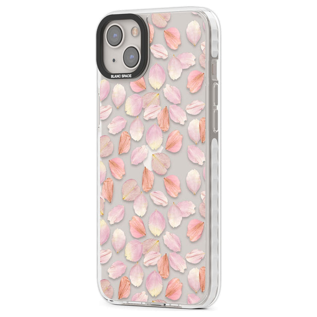 Pink Petals Transparent Design