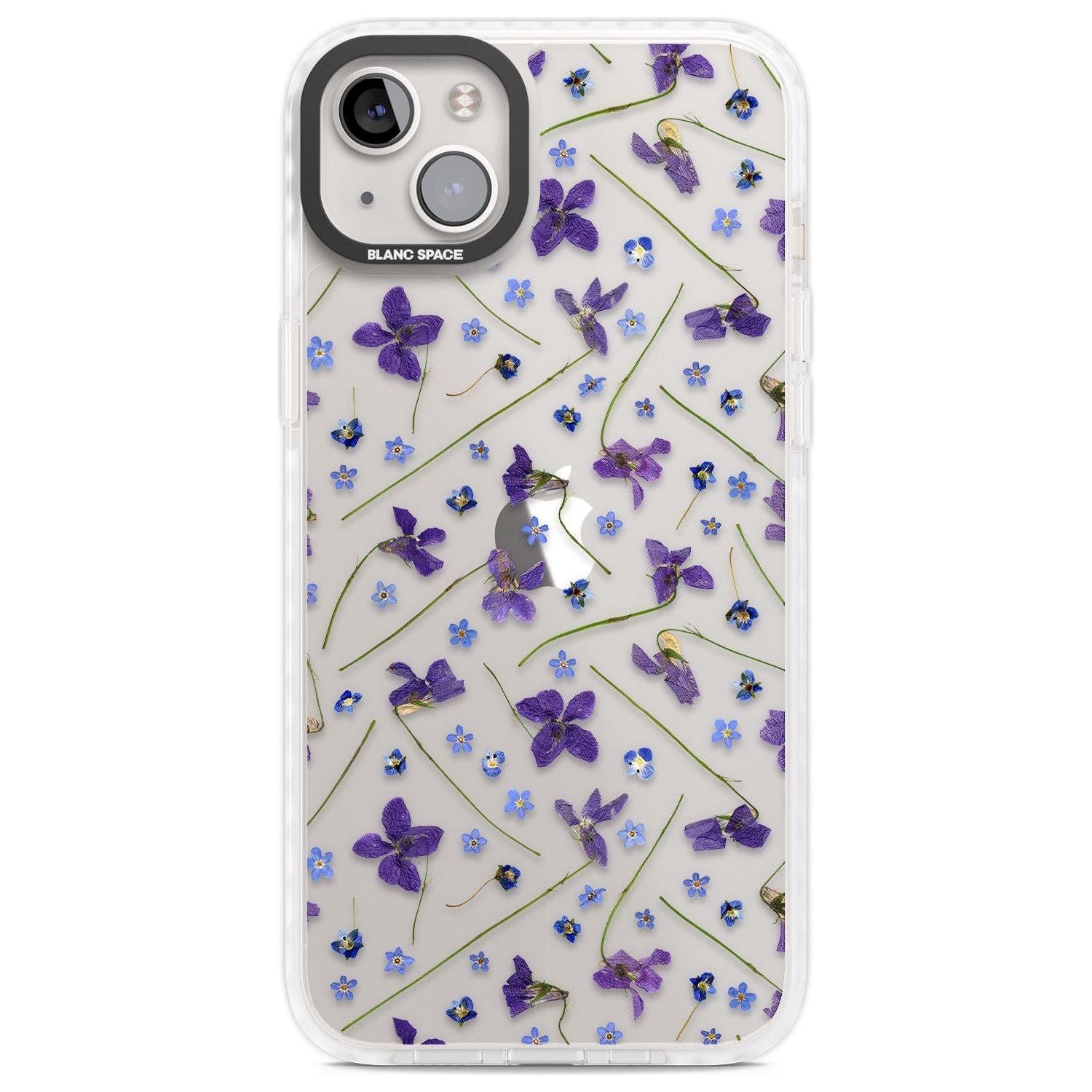 Pressed Violet Flower