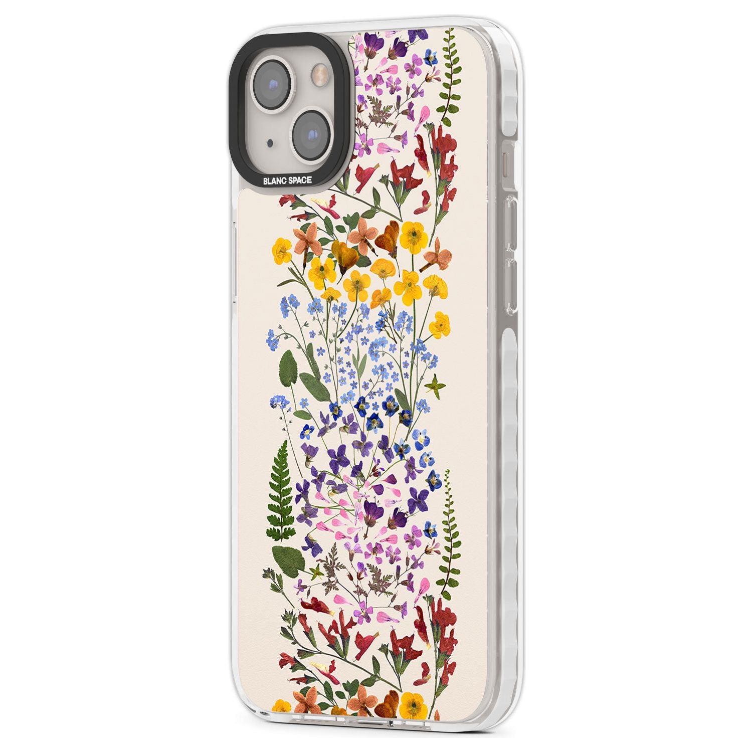 Wildflower Stripe Design - Cream