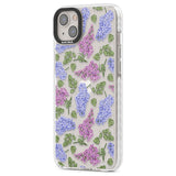 Purple Blossoms Transparent Floral