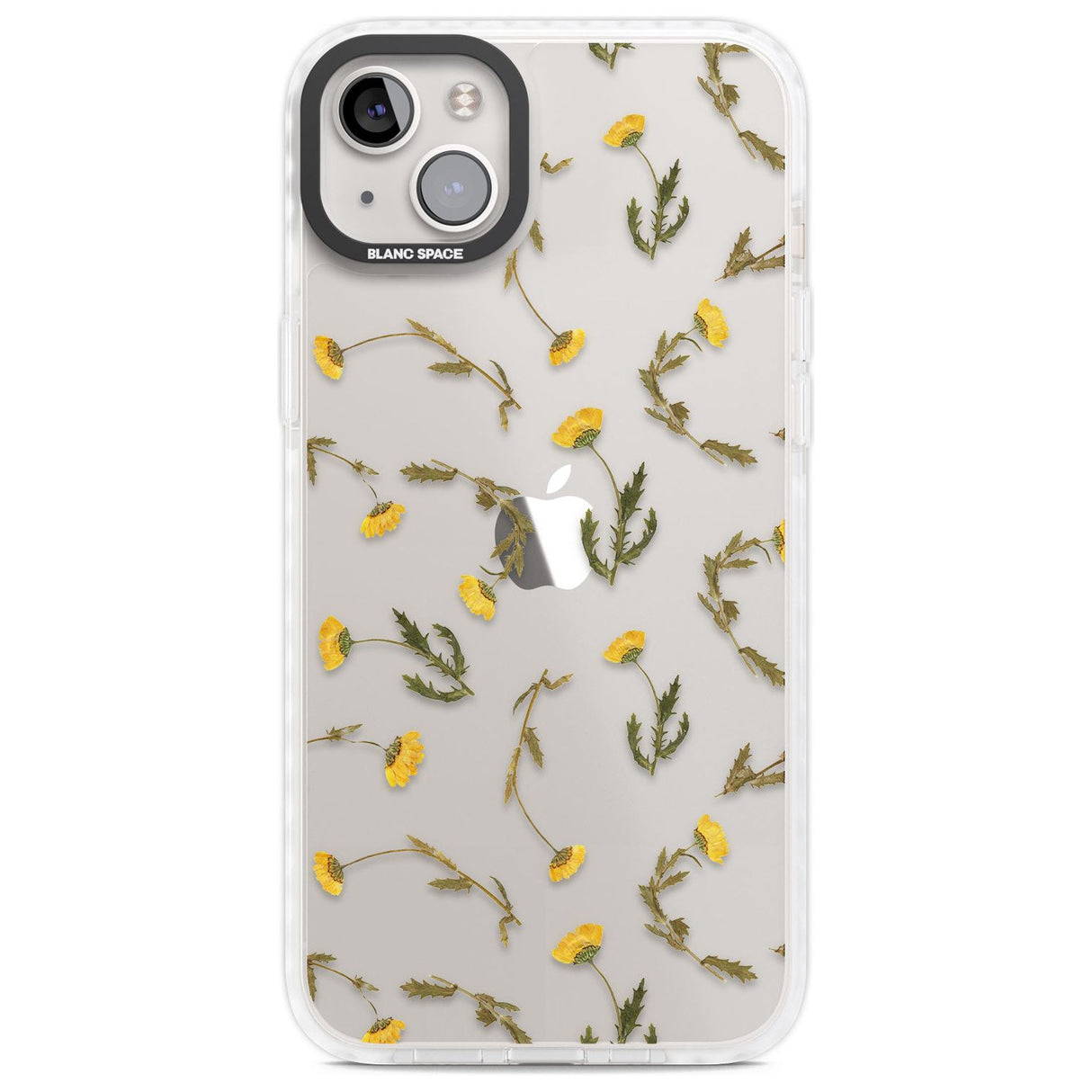 Long Stemmed Wildflowers - Dried Flower-Inspired Phone Case iPhone 14 Plus / Impact Case Blanc Space