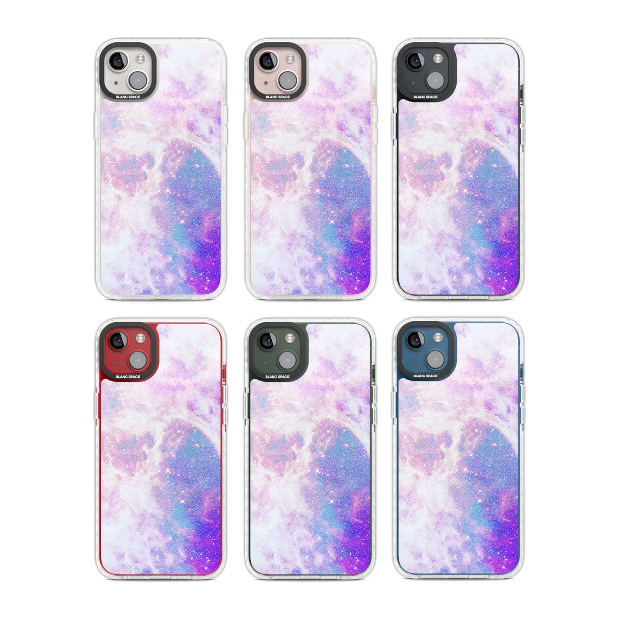 Purple & Blue Galaxy Pattern Design