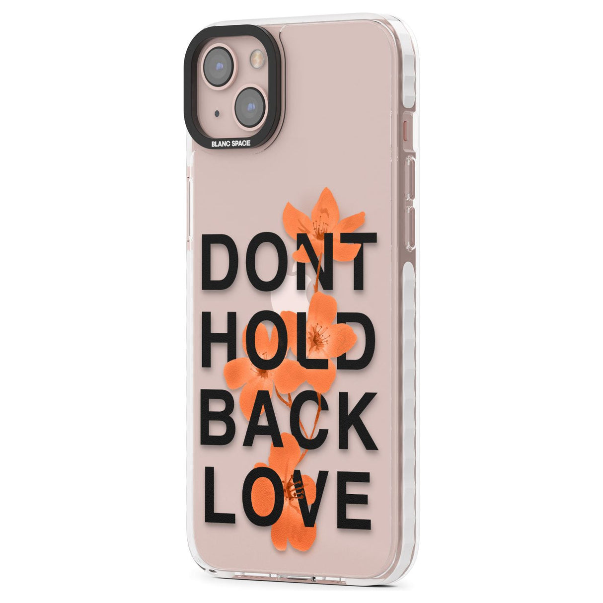 Don't Hold Back Love - Blue & WhitePhone Case for iPhone 14 Plus