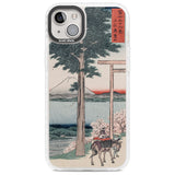 Gates to Mt. Fuji Phone Case iPhone 14 Plus / Impact Case Blanc Space