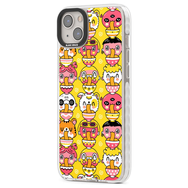 Ramen Noodle Kawaii Pattern