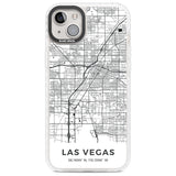 Map of Las Vegas, Nevada Phone Case iPhone 14 Plus / Impact Case Blanc Space