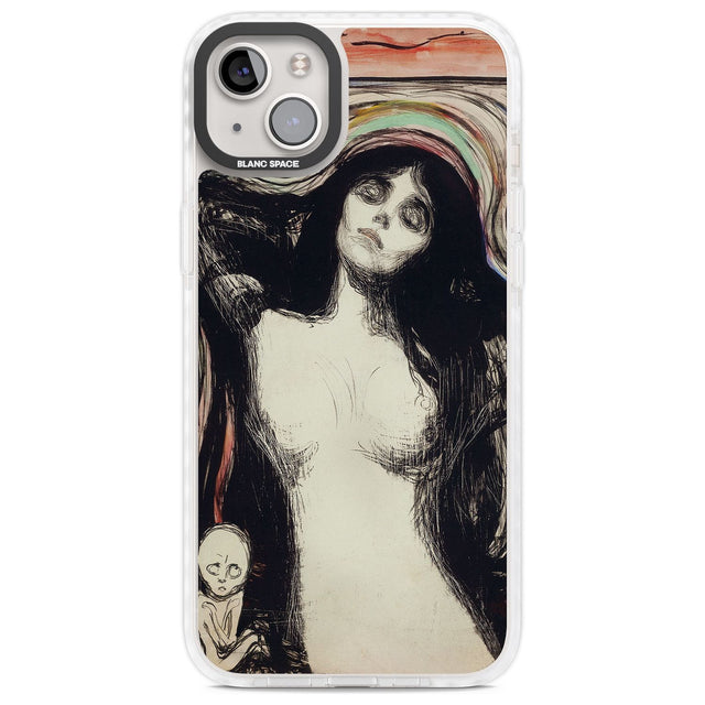 Madonna Phone Case iPhone 14 Plus / Impact Case Blanc Space