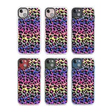 Rainbow Gradient Leopard Print