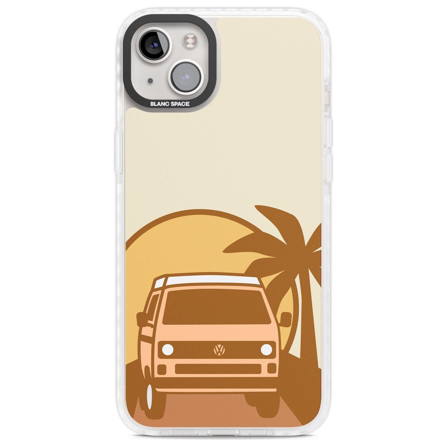 Camp Cruise Phone Case iPhone 14 Plus / Impact Case Blanc Space