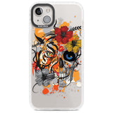 Sugar Skull Tiger Floral