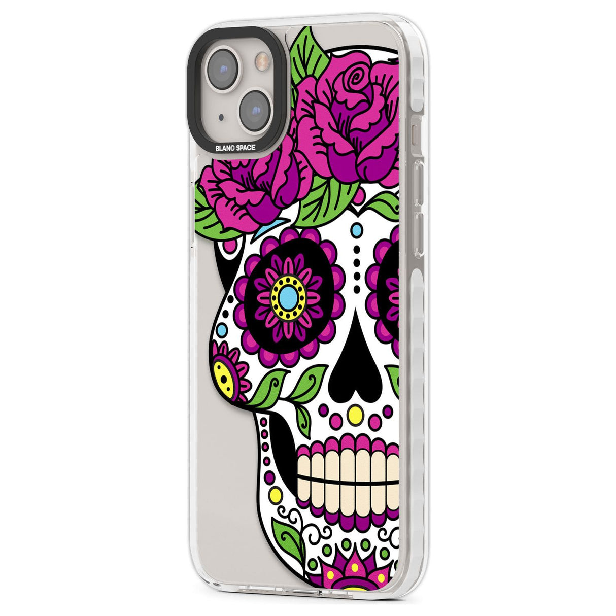 Purple Floral Sugar Skull