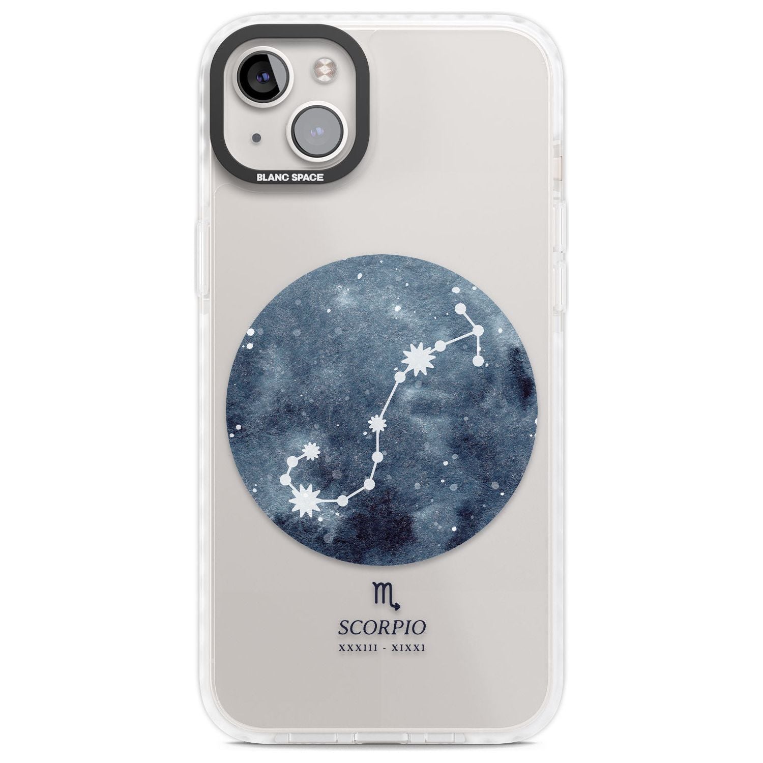 Scorpio Zodiac Blue