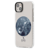 Scorpio Zodiac Transparent Design - Blue