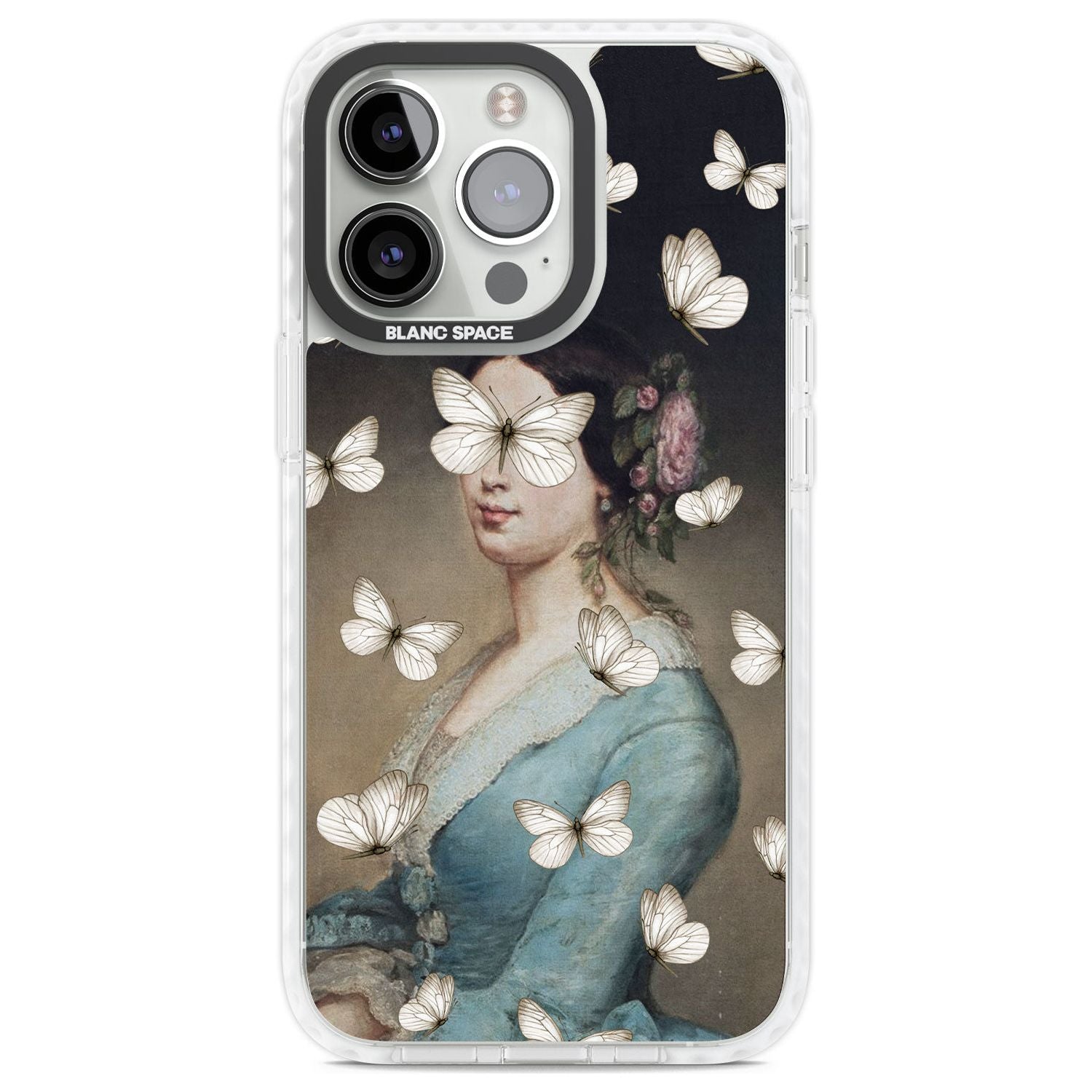 BUTTERFLY BEAUTY Phone Case iPhone 13 Pro / Impact Case,iPhone 14 Pro / Impact Case,iPhone 15 Pro Max / Impact Case,iPhone 15 Pro / Impact Case Blanc Space
