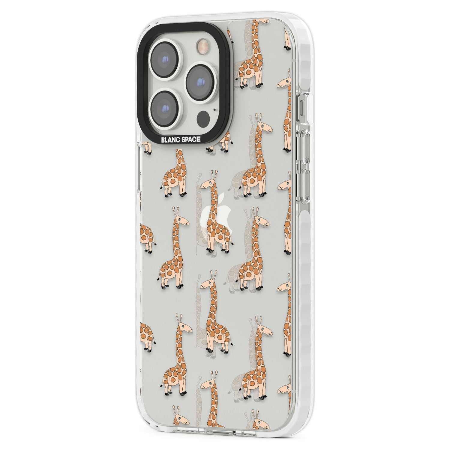 Cute Giraffe Pattern Clear